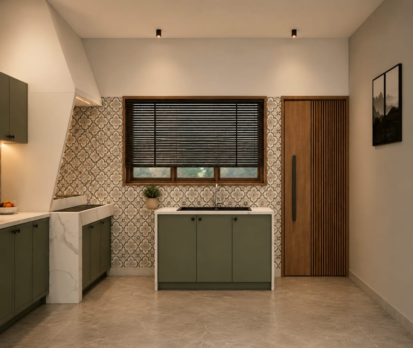 Farman Interior Gallery — Modern Pooja Unit Design